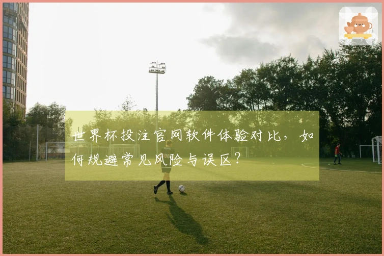世界杯投注官网软件体验对比，如何规避常见风险与误区？